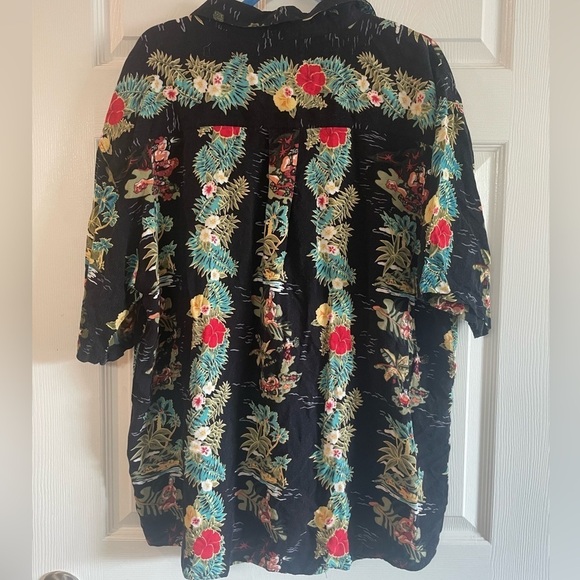 Portofino XL Hawaiian short sleeved button down shirt - Picture 3 of 12